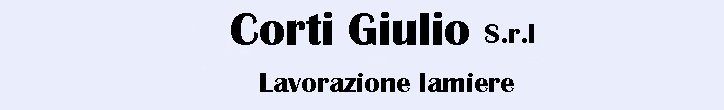 Corti Giulio & c. s.n.c